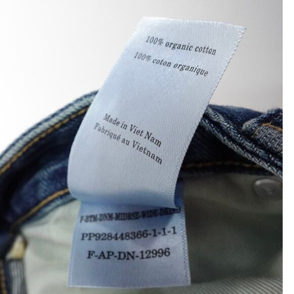 NWOT Everlane 28 Regular The Mid-Way Jean Whisper Blue Non-Stretch $148 2089-A - Picture 8 of 11